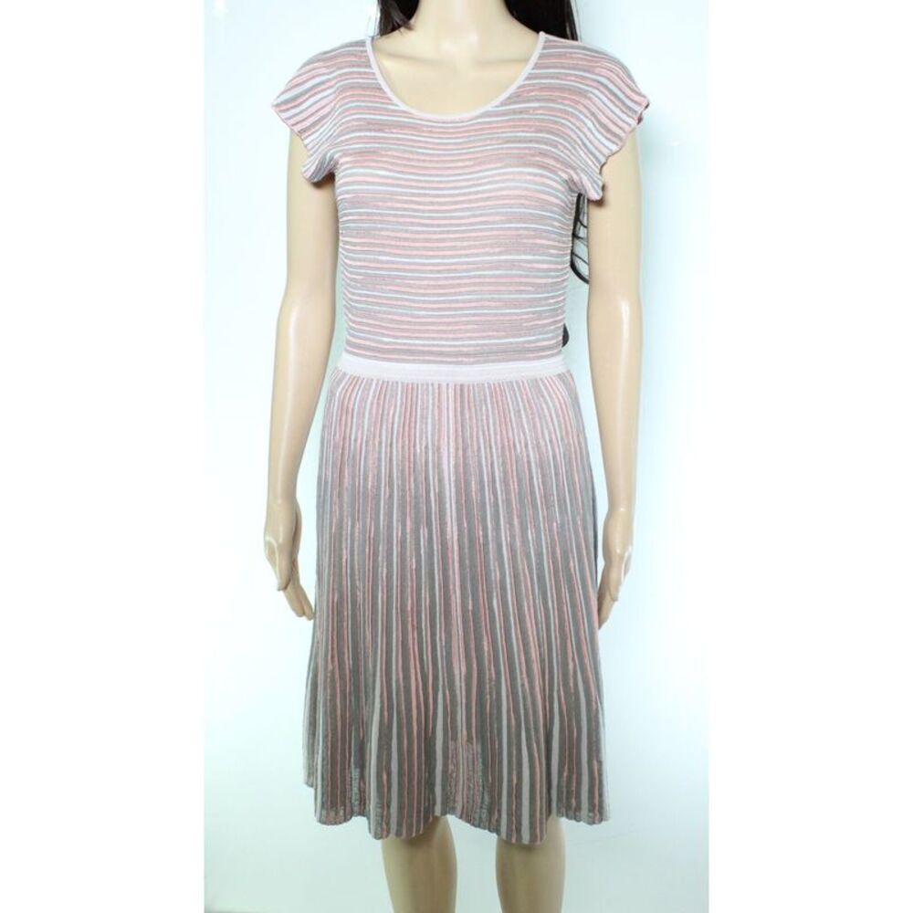 EMPORIO ARMANI Womens Pink Pullover Styling Sleeveless Fit + Flare Dress 38 - Picture 1 of 1